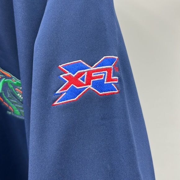 G-lll XFL SEATTLE SEA DRAGON MENS SIZE 3XL FULL ZIP JACKET NAVY BLUE - Picture 5 of 11